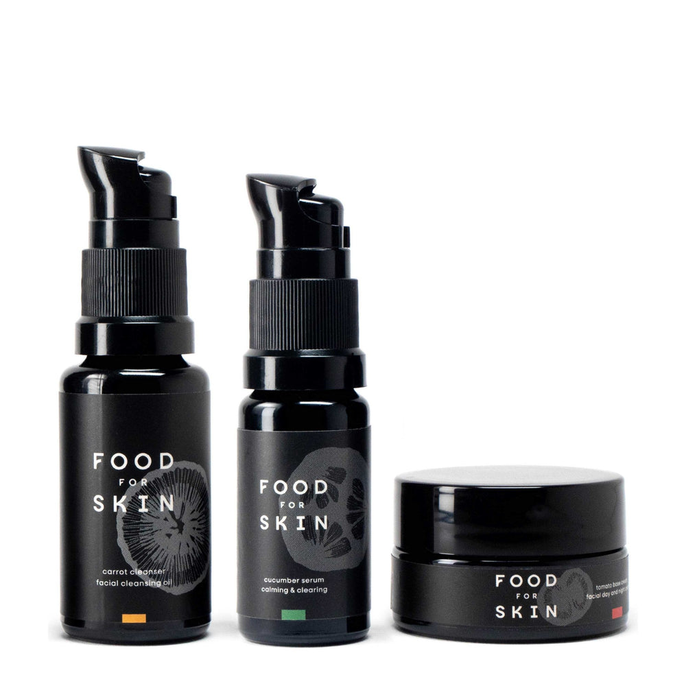 Food for Skin Proefset Cucumber - kalmerend 15 ml, 15 ml, 10 ml