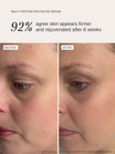 Alpha-H Multi-Peptide Revitalise Serum voor en na resultaat drie