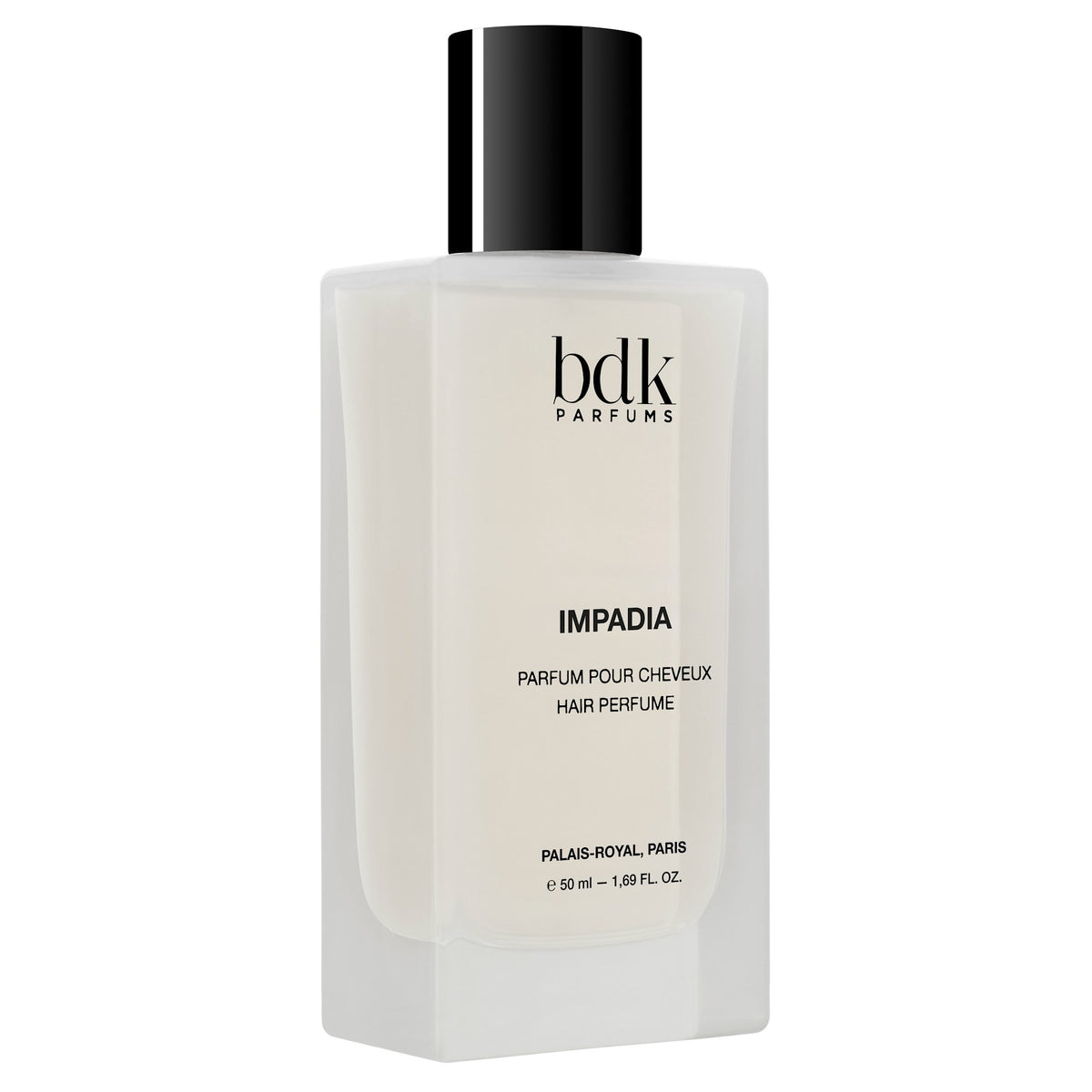 BDK Parfums Hair Perfume Impadia flacon schuin vooraanzicht