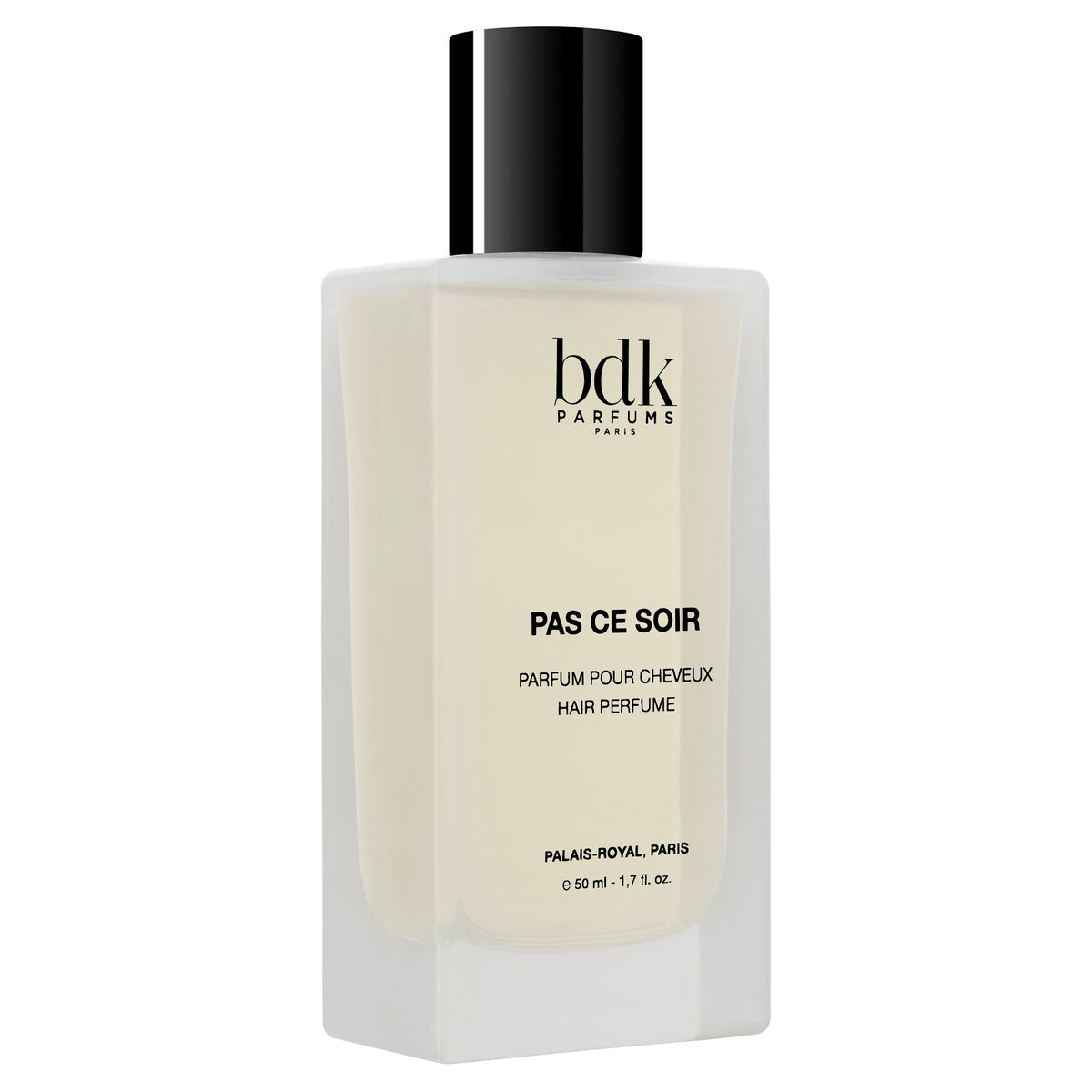 BDK Parfums Hair Perfume Pas Ce Soir flacon schuin vooraanzicht