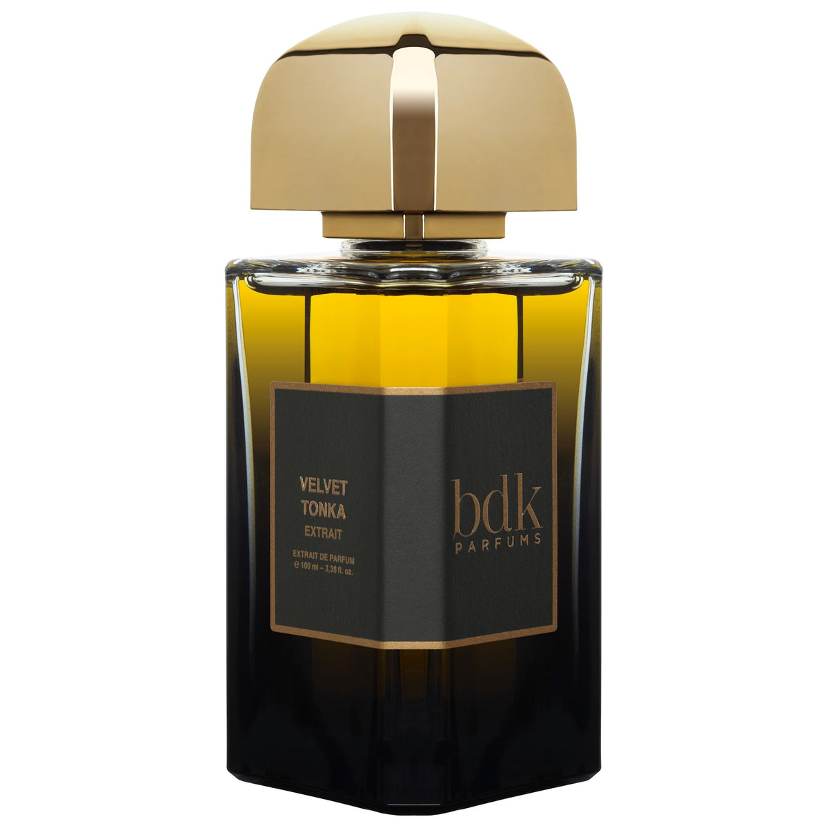 BDK Parfums Velvet Tonka Extrait 100ml flacon zijkant met bdk-logo