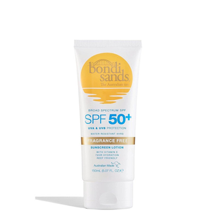 Bondi Sands Sunscreen Lotion SPF 50+ Fragrance Free