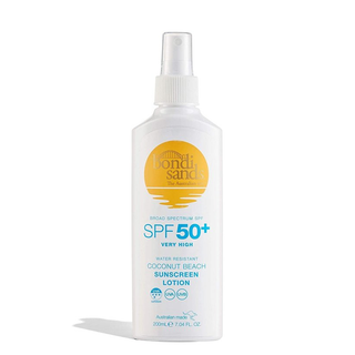 Bondi Sands Sunscreen Lotion Coconut Beach Scent SPF 50+