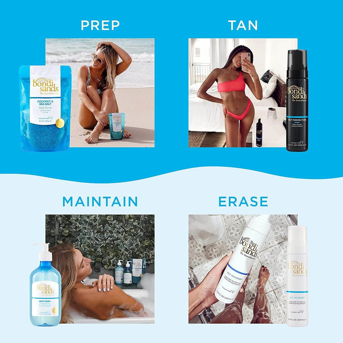 Bondi Sands Body Scrub Coconut & Sea Salt sfeerfoto