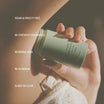Corpus Naturals Deodorant 75gr stick in de hand met productvoordelen