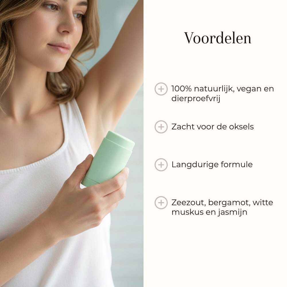 Corpus Naturals Deodorant California 75gr voordelen