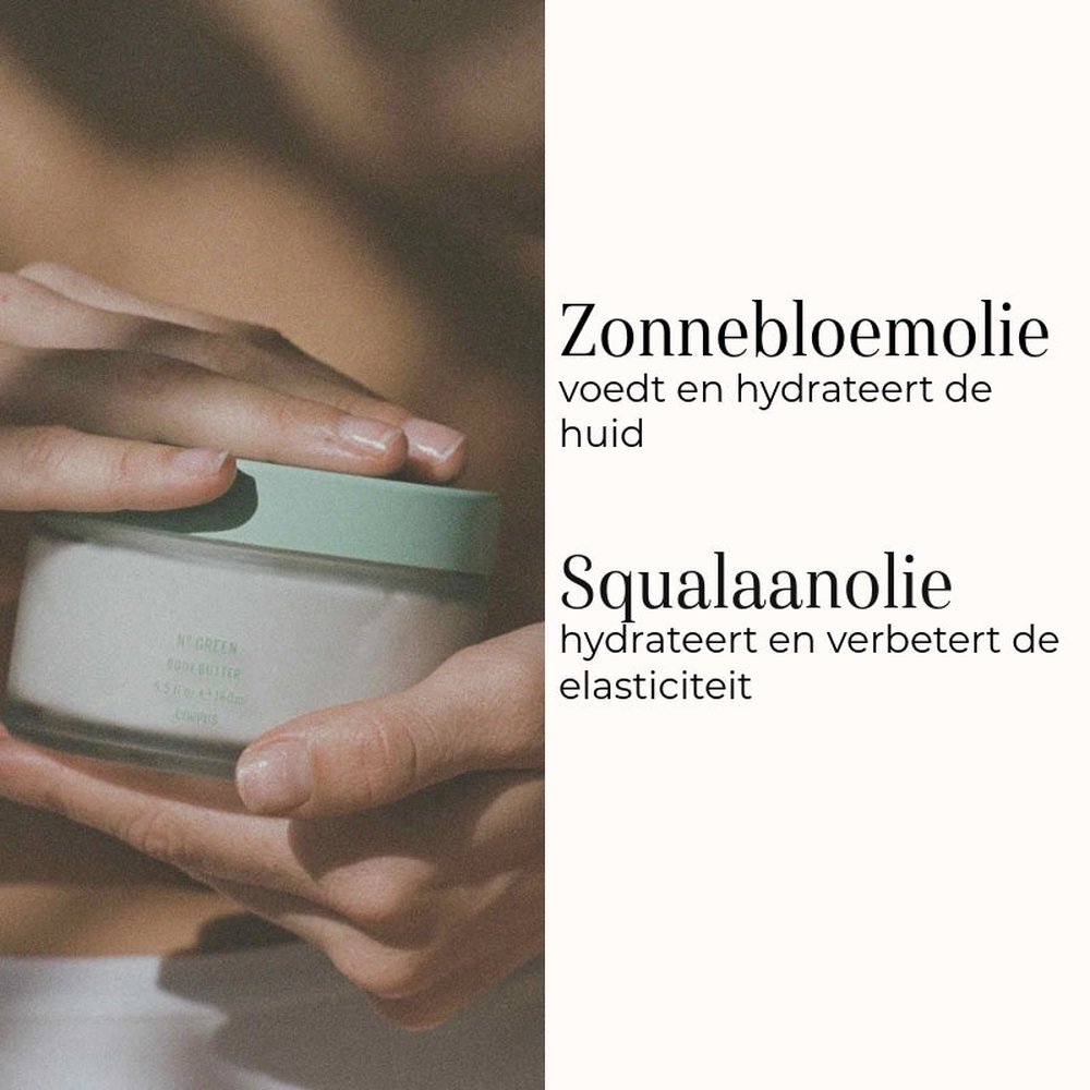 Corpus Naturals No. Green Body Butter 160ml zonnebloemolie en squalaan