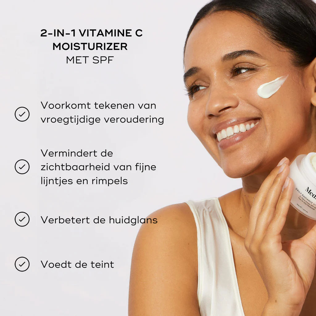 Medik8 Daily Radiance Vitamin C 50ml model met voordelen