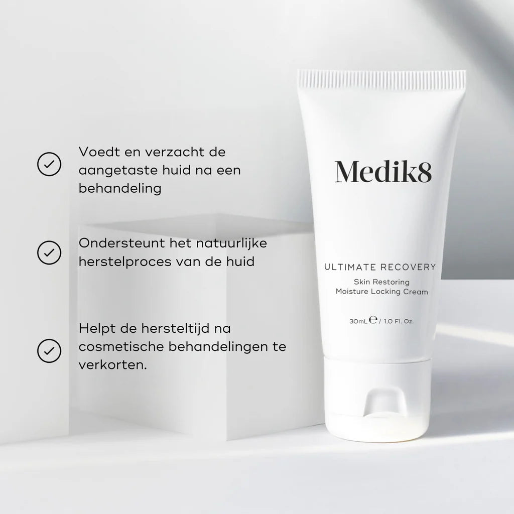 Medik8 Ultimate Recovery 30ml tube met voordelen