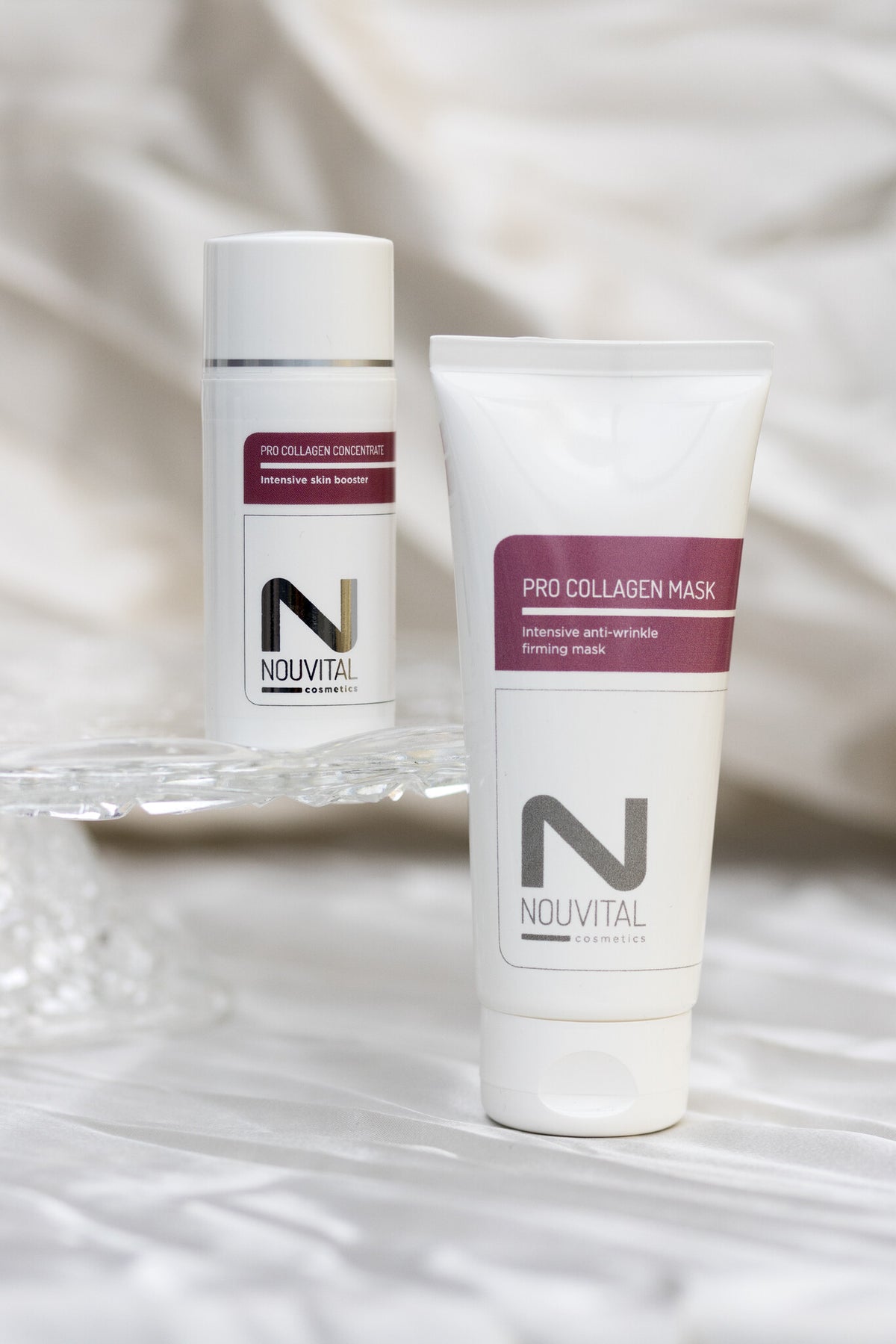 Nouvital Pro Collagen mask sfeer