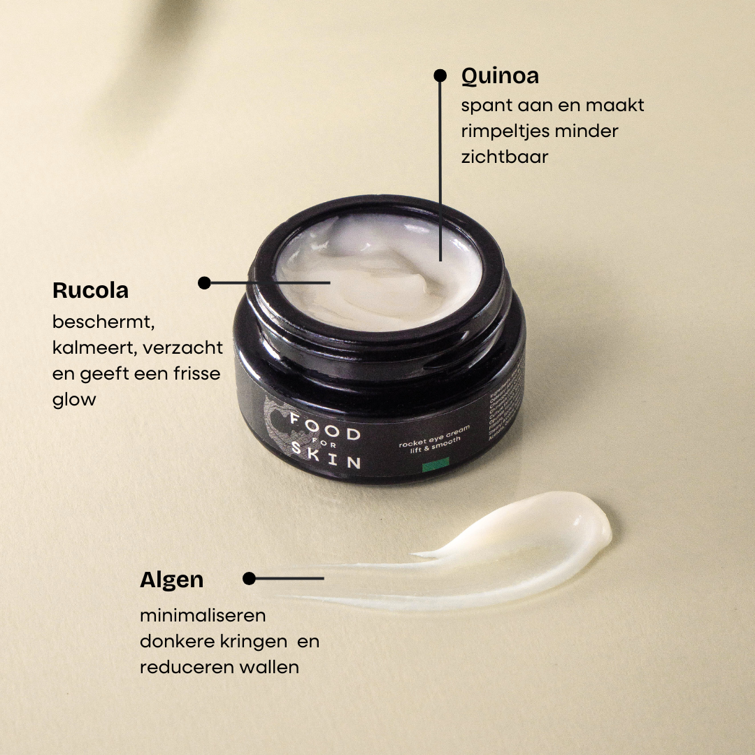 Food for Skin Rocket Eye Cream voordelen