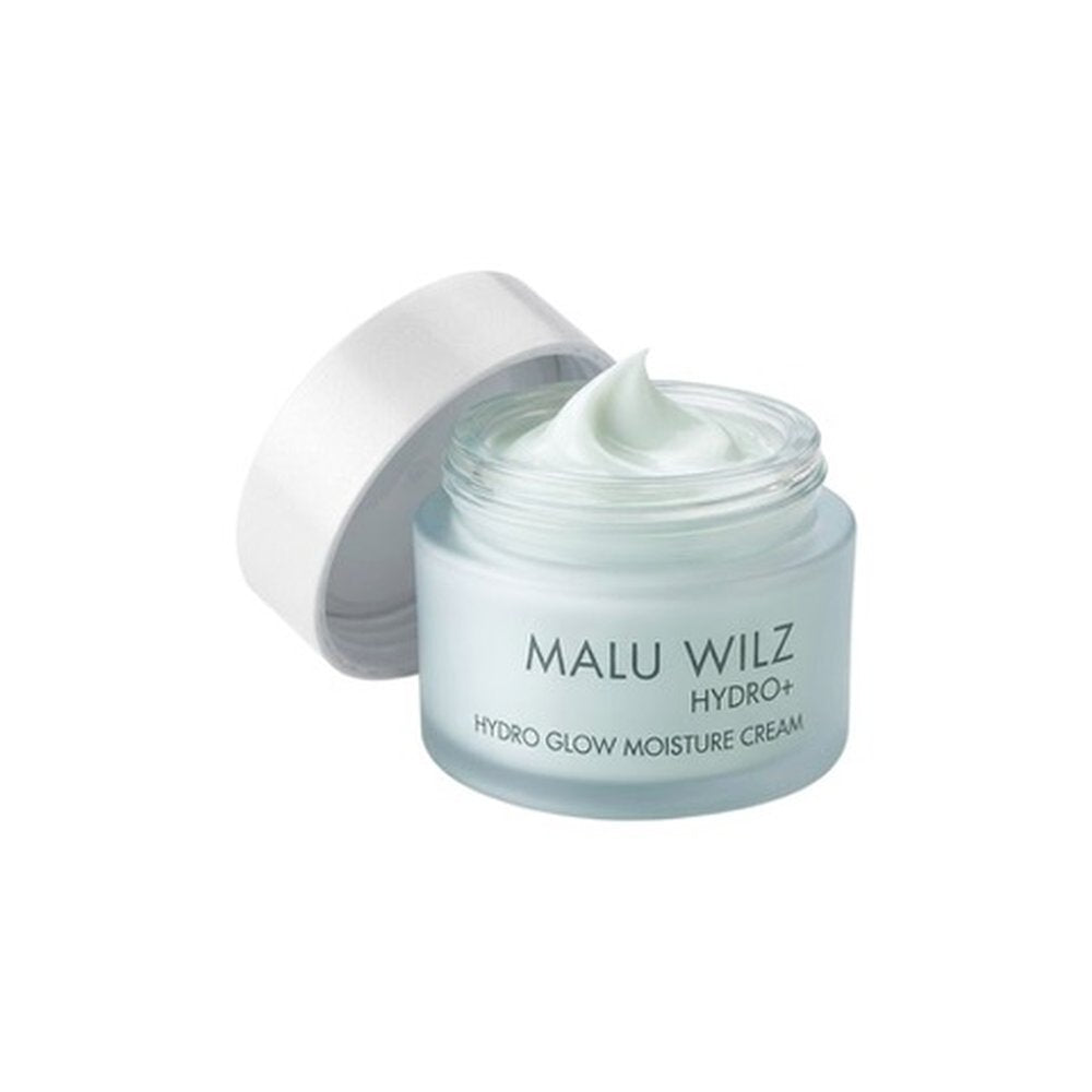 Malu Wilz Hydro+ Glow Moisture Cream 15ml open pot met crème