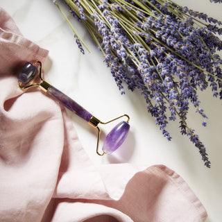 Oolaboo Amethist Beauty Roller met lavendel