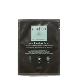 Morning Dew Unstress Overnight Prebiotic Face Sheet 18 ml | Oolaboo