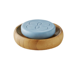 Oolaboo Super Foodies Face Cleansing Bar in een bamboe zeepbakje