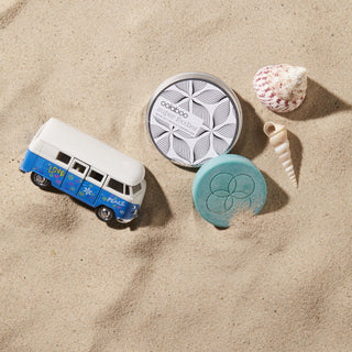 Oolaboo Travel Tin for Face Cleansing Bar in het zand