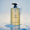 Salt & Stone Body Wash Bergamot & Hinoki flacon met water