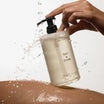 Salt & Stone Body Wash Neroli & Basil flacon met spetters