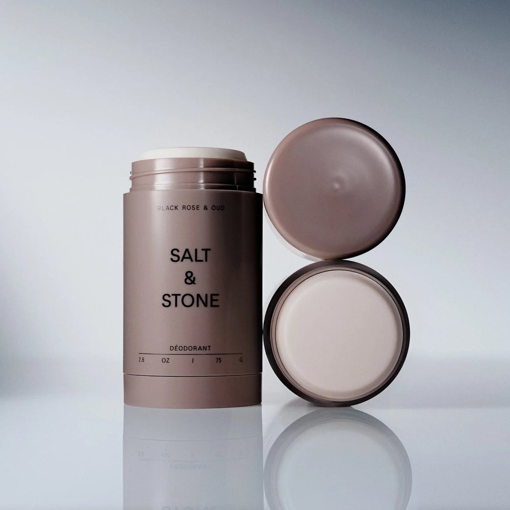 Salt & Stone Deodorant Black Rose & Oud 75gr stick met dop