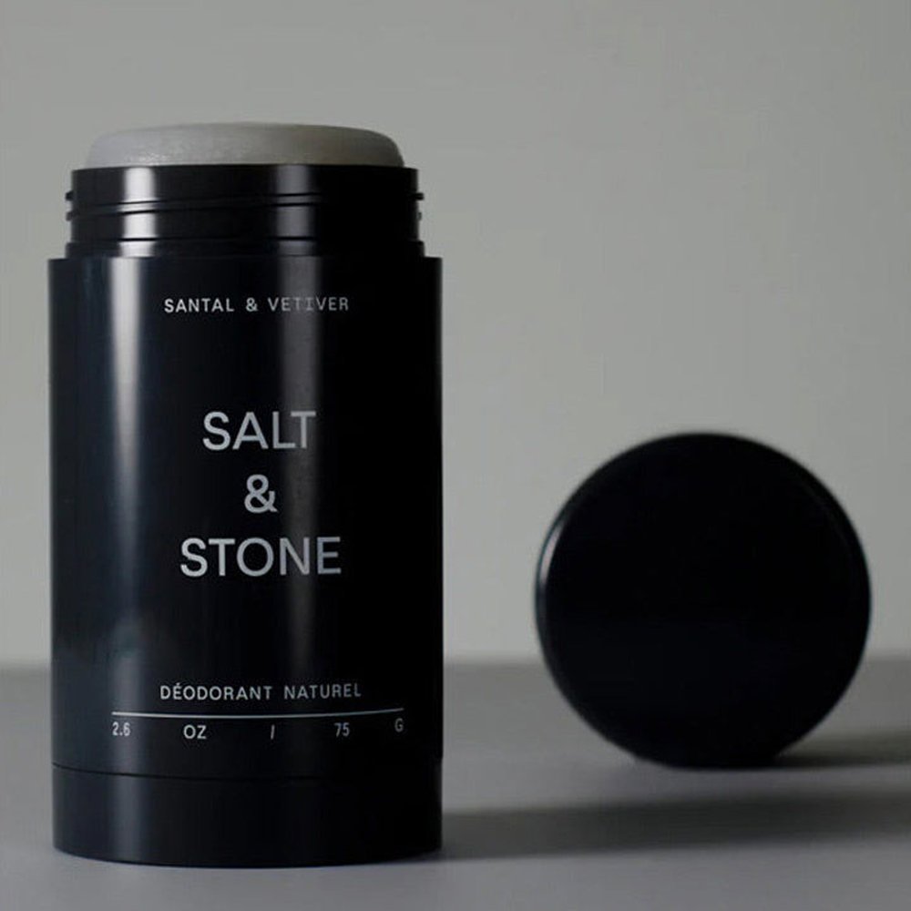 Salt & Stone Deodorant Gel Santal & Vetiver Sensitive 75gr stick met dop
