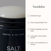Salt & Stone Deodorant Gel Santal & Vetiver Sensitive 75gr voordelen met stick