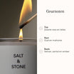 Salt & Stone Geurkaars Black Rose & Oud 240 gr geurnoten