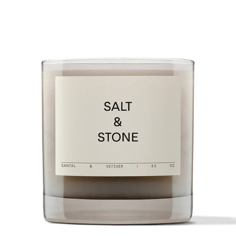 Salt & Stone | Geurkaars - Santal & Vetiver 240 gr