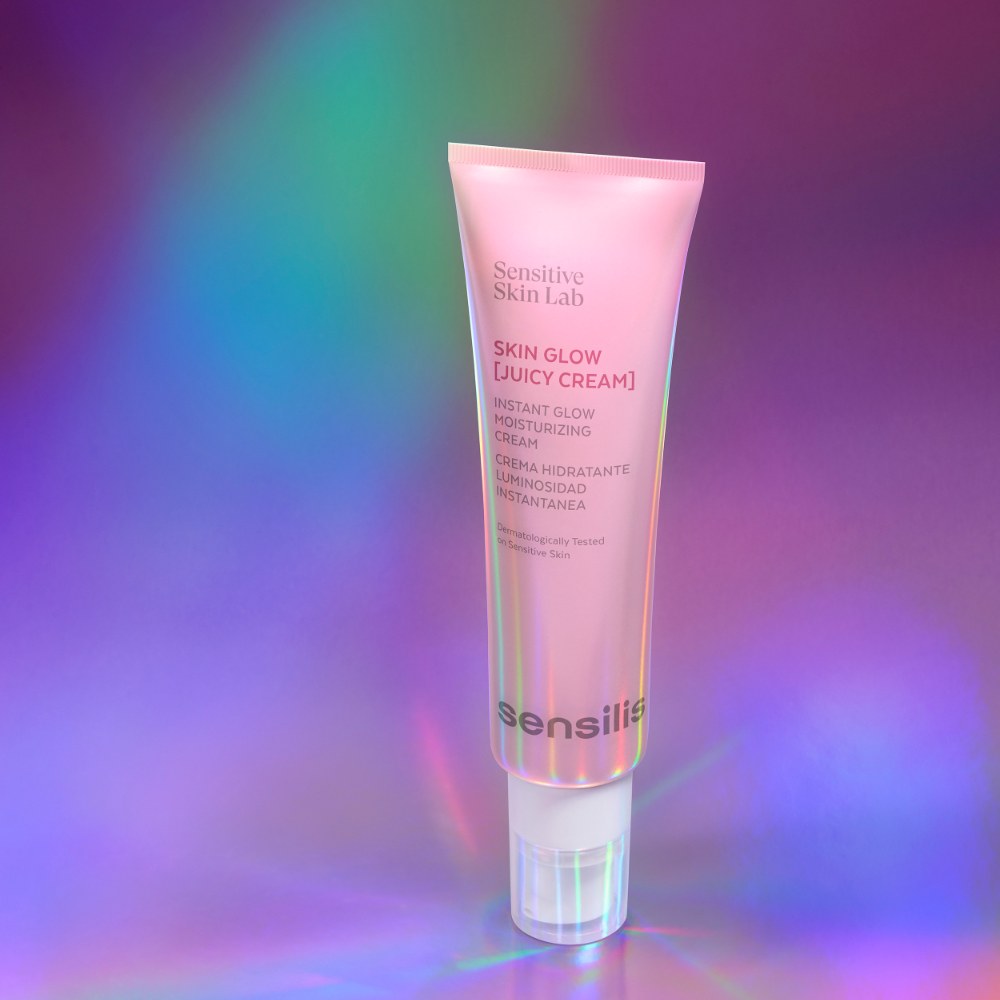 Sensilis Skin Glow Juicy Cream 50ml tube in paars licht