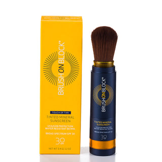 Brush on Block Touch Of Tan - Tinted Mineral Sunscreen SPF 30 