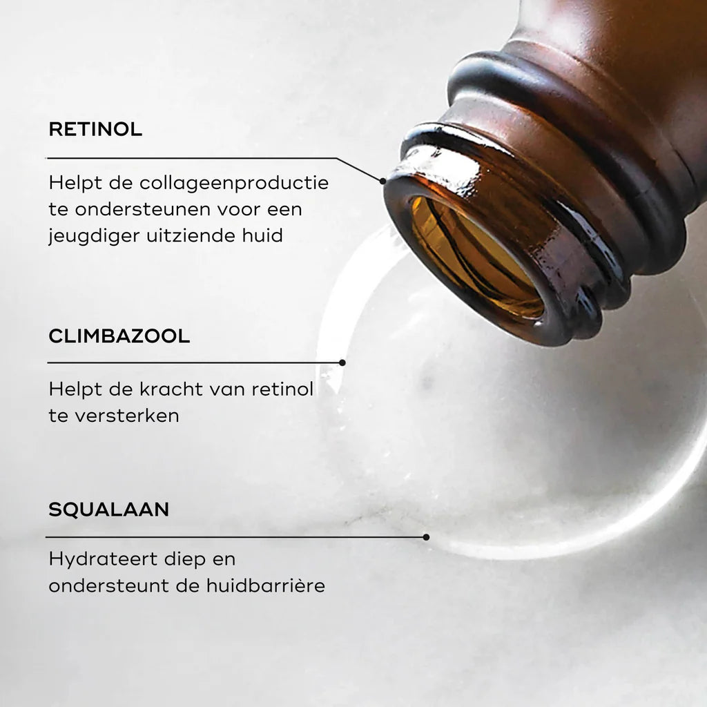 Medik8 Intelligent Retinol 3TR 15ml ingrediënten retinol, climbazool en squalaan