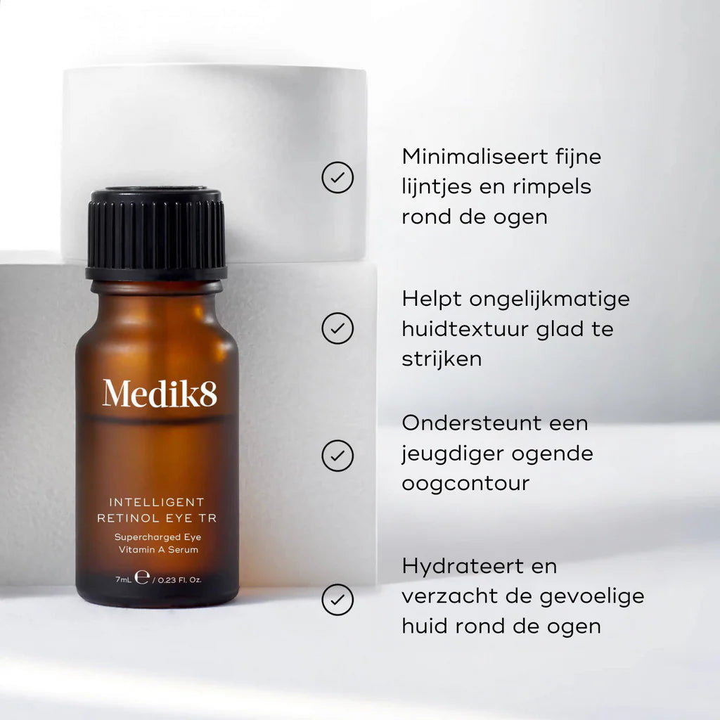 Medik8 Intelligent Retinol Eye TR 7ml flesje met voordelen voor de oogzone