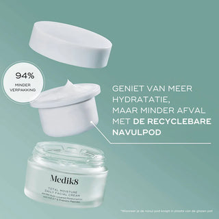 Total Moisture Daily Facial Cream - Refill 50ml | Medik8